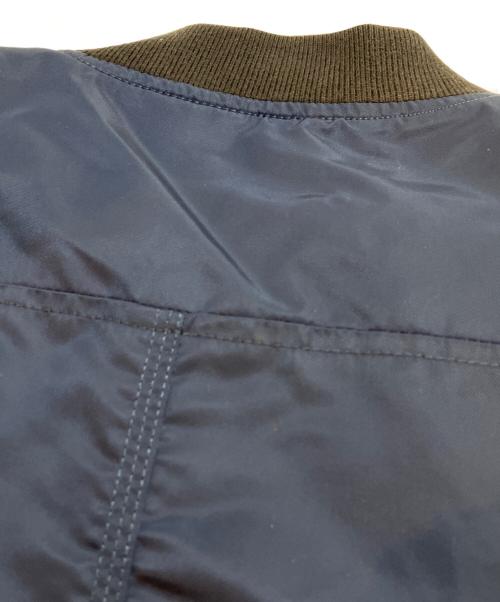 DIESEL（ディーゼル）DIESEL (ディーゼル) MA-1ジャケット ネイビー サイズ:Mの古着・服飾アイテム