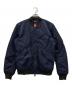 DIESEL（ディーゼル）の古着「MA-1ジャケット」｜ネイビー