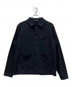 FRED PERRYフレッドペリー）の古着「HEAVYWEIGHT SWEAT OVERSHIRT」｜ネイビー