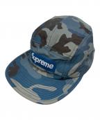 SUPREMEシュプリーム）の古着「Camo Camp Cap/キャップ」｜ブルー