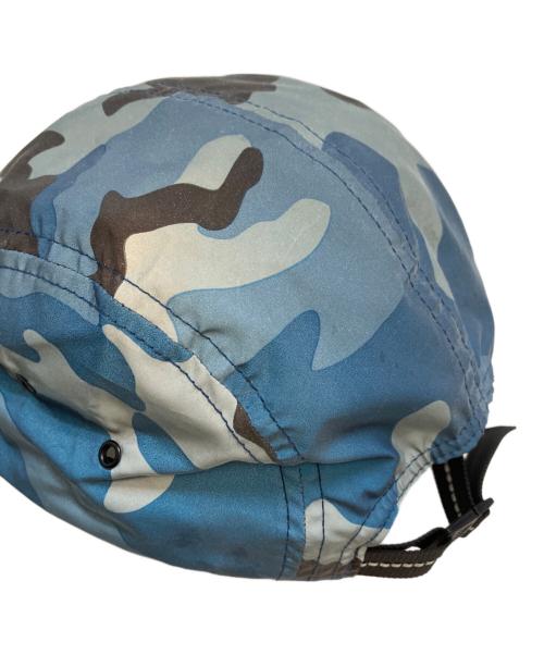 SUPREME（シュプリーム）Supreme (シュプリーム) Camo Camp Cap/キャップ ブルー サイズ:表記なしの古着・服飾アイテム