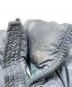 中古・古着 MONCLER (モンクレール) ダウンジャケット グレー サイズ:2(M〜Lサイズ相当)：50000円