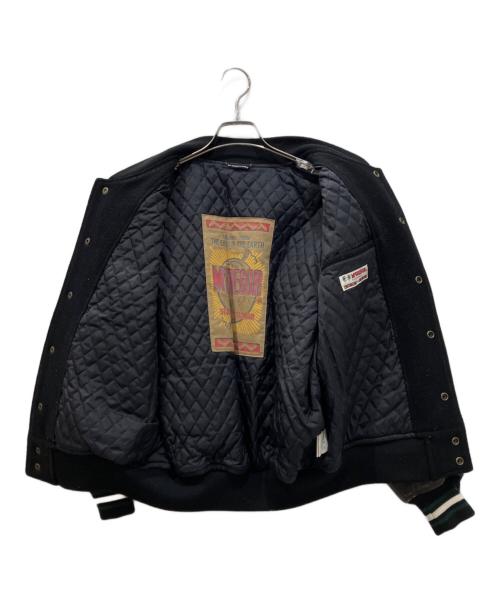 McGREGOR（マックレガー）McGREGOR (マックレガー) レザー切替スタジャン ブラック サイズ:Mの古着・服飾アイテム