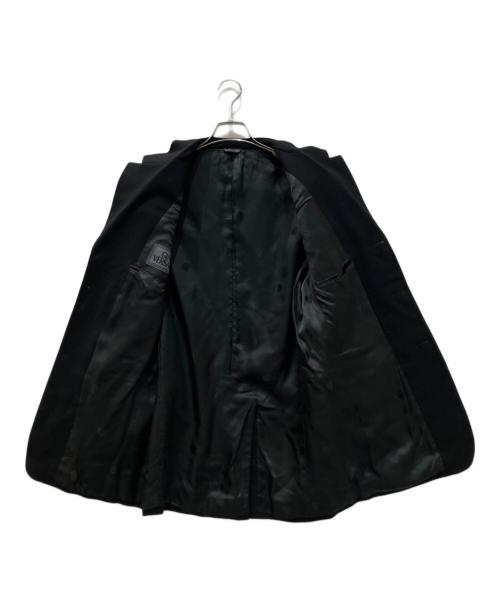 GIANNI VERSACE（ジャンニ・ヴェルサーチ）GIANNI VERSACE (ジャンニ・ヴェルサーチ) ジップデザインウールジャケット ブラック サイズ:48の古着・服飾アイテム