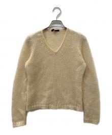 GUCCI（グッチ）の古着「カシミヤニット」｜アイボリー