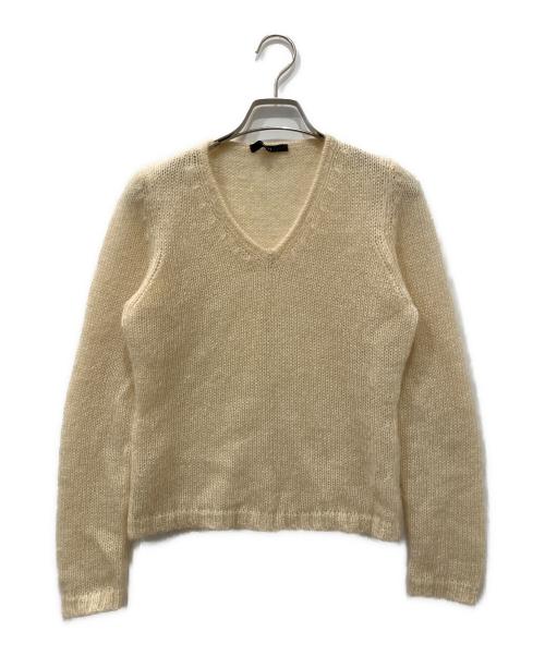 GUCCI（グッチ）GUCCI (グッチ) カシミヤニット アイボリー サイズ:Sの古着・服飾アイテム