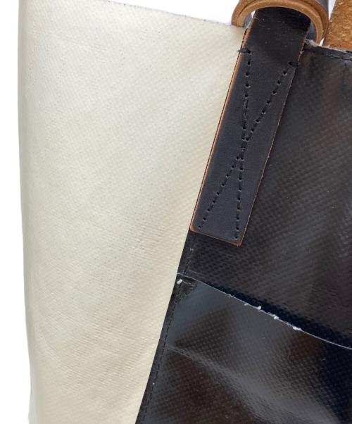 MARNI（マルニ）MARNI (マルニ) トートバッグ ホワイト×ブラック サイズ:表記なしの古着・服飾アイテム