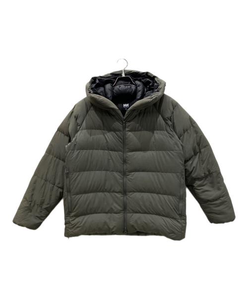 HELLY HANSEN（ヘリーハンセン）HELLY HANSEN (ヘリーハンセン) HAMAR DOWN HOODIE カーキ サイズ:Mの古着・服飾アイテム