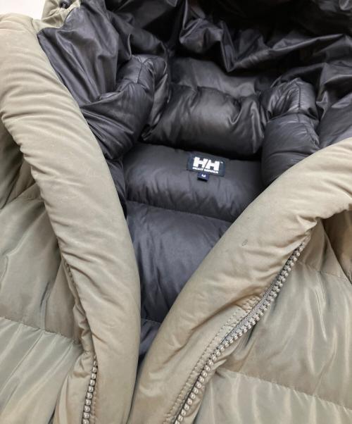 HELLY HANSEN（ヘリーハンセン）HELLY HANSEN (ヘリーハンセン) HAMAR DOWN HOODIE カーキ サイズ:Mの古着・服飾アイテム