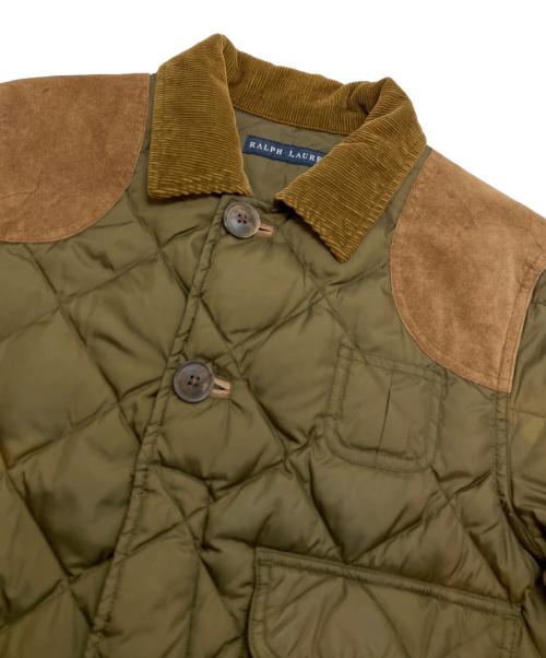RALPH LAUREN（ラルフローレン）RALPH LAUREN (ラルフローレン) キルティングコート ブラウン サイズ:9の古着・服飾アイテム