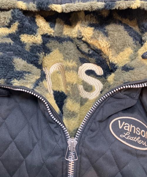 VANSON（バンソン）VANSON (バンソン) リバーシブルジャケット ブラック サイズ:Sの古着・服飾アイテム