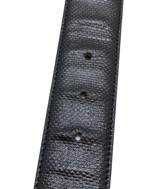 GUCCI（グッチ）GUCCI (グッチ) インターロッキングG バックル ブラック サイズ:80-32の古着・服飾アイテム