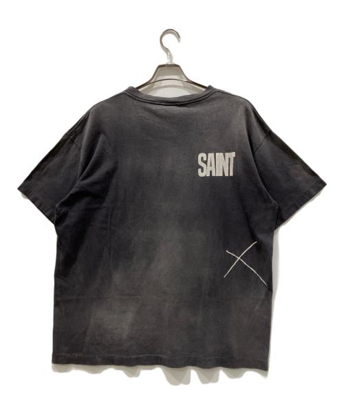 SAINT MICHAEL（セントマイケル）SAINT MICHAEL (セントマイケル) LM-SS TEE / BEATING グレー サイズ:XLの古着・服飾アイテム
