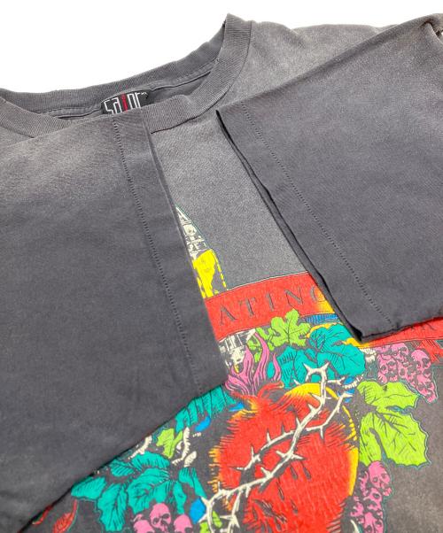SAINT MICHAEL（セントマイケル）SAINT MICHAEL (セントマイケル) LM-SS TEE / BEATING グレー サイズ:XLの古着・服飾アイテム