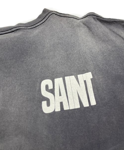 SAINT MICHAEL（セントマイケル）SAINT MICHAEL (セントマイケル) LM-SS TEE / BEATING グレー サイズ:XLの古着・服飾アイテム