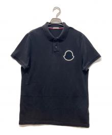 MONCLER（モンクレール）の古着「ポロシャツ」｜ブラック