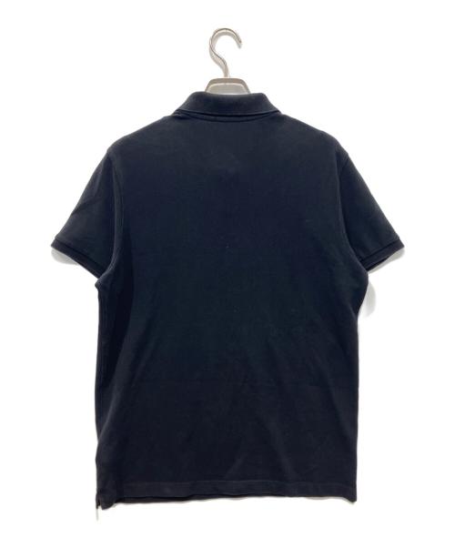 MONCLER（モンクレール）MONCLER (モンクレール) ポロシャツ ブラック サイズ:Mの古着・服飾アイテム