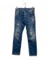 DSQUARED2（ディースクエアード）の古着「ダメージ加工デニムパンツ」｜インディゴ