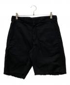 RHC Ron Herman×Dickiesアールエイチシー ロンハーマン×ディッキーズ）の古着「別注カットオフ ショートワークパンツ」｜ブラック