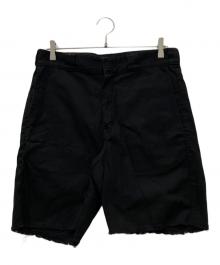 RHC Ron Herman×Dickies（アールエイチシー ロンハーマン×ディッキーズ）の古着「別注カットオフ ショートワークパンツ」｜ブラック