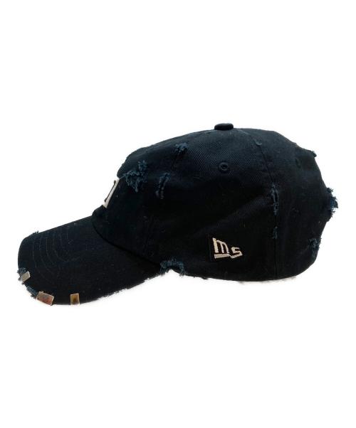 MINUS（マイナス）MINUS (マイナス) Bootleg Cap With Damaged(BOX) ブラックの古着・服飾アイテム