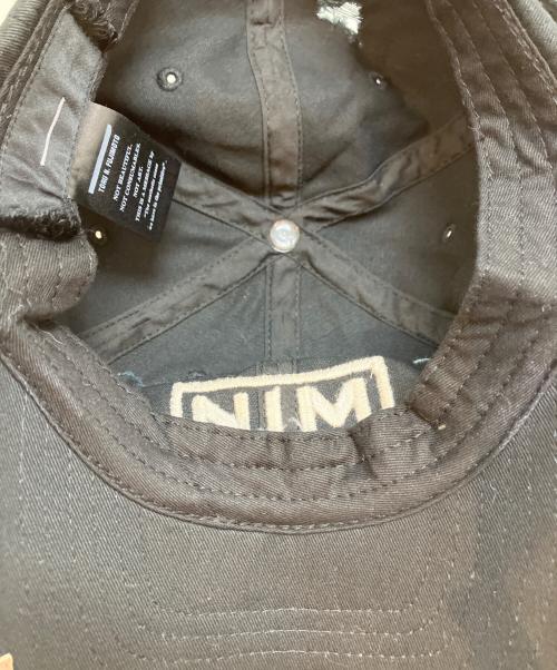 MINUS（マイナス）MINUS (マイナス) Bootleg Cap With Damaged(BOX) ブラックの古着・服飾アイテム