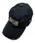 MINUS（マイナス）の古着「Bootleg Cap With Damaged(BOX)」｜ブラック