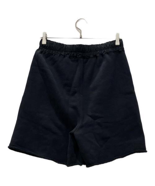 askyurself（アスクユアセルフ）ASKYURSELF (アスクユアセルフ) CROSS WAFFLE VINTAGE SHORTS ブラック サイズ:Mの古着・服飾アイテム