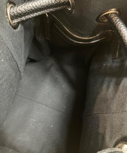 VASIC（ヴァジック）VASIC (ヴァジック) 巾着バッグ ブラック サイズ:表記なしの古着・服飾アイテム