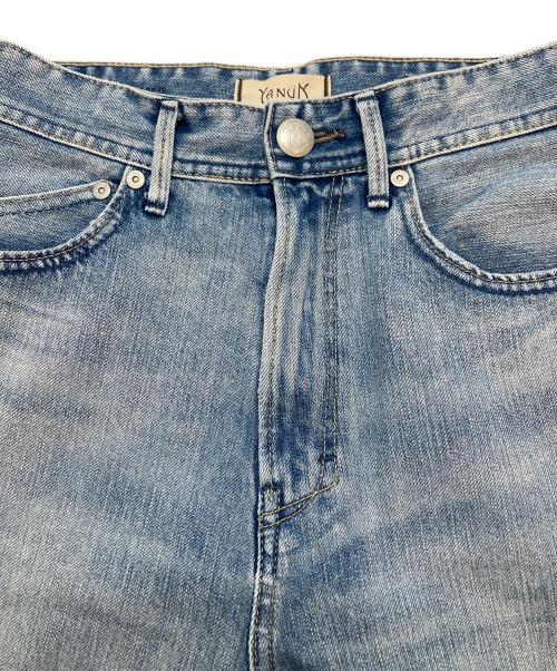 YANUK（ヤヌーク）YANUK (ヤヌーク) ボーイズストレートデニムパンツ インディゴ サイズ:W24の古着・服飾アイテム
