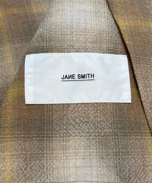 JANE SMITH（ジェーンスミス）JANE SMITH (ジェーンスミス) FRAMeWORK (フレームワーク) PENDLETON (ペンドルトン) 別注CHECK シャツジャケット ブラウン サイズ:Fの古着・服飾アイテム