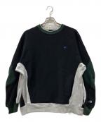 Champion×N.HOOLYWOODチャンピオン×エヌ ハリウッド）の古着「スウェット」｜グリーン