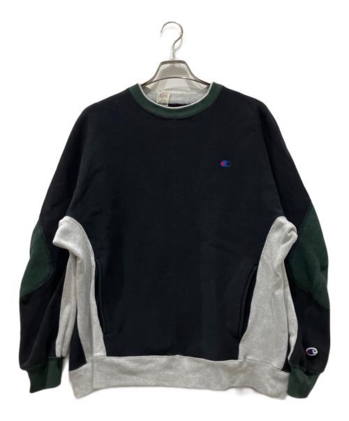 Champion（チャンピオン）Champion (チャンピオン) N.HOOLYWOOD (エヌ ハリウッド) スウェット グリーン サイズ:Mの古着・服飾アイテム