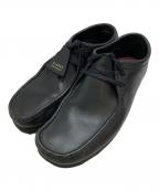 CLARKSクラークス）の古着「レザーシューズ」｜ブラック