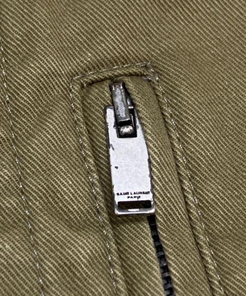 Saint Laurent Paris（サンローランパリ）Saint Laurent Paris (サンローランパリ) M65フィールドジャケット グリーン サイズ:F36(およそMサイズ)の古着・服飾アイテム
