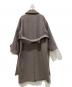 musinsa standard (ムシンサスタンダード) カシミヤブレンドバルマカンローブコート ブラウン サイズ:XS：7000円