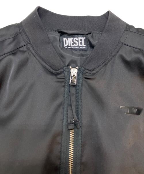DIESEL（ディーゼル）DIESEL (ディーゼル) G-NOAK-OUT/ボンバージャケット ブラック サイズ:38の古着・服飾アイテム