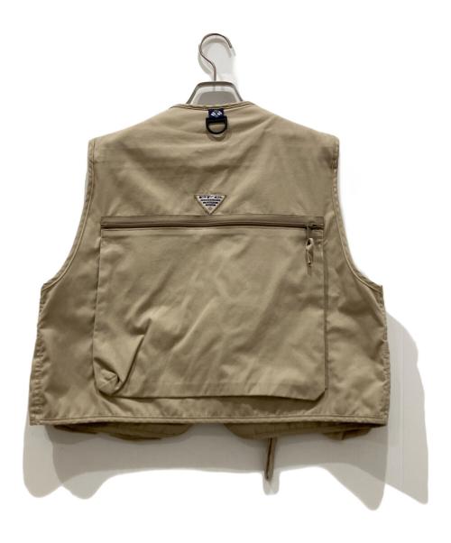 Columbia（コロンビア）Columbia (コロンビア) マルチポケットベスト ベージュ サイズ:表記なしの古着・服飾アイテム