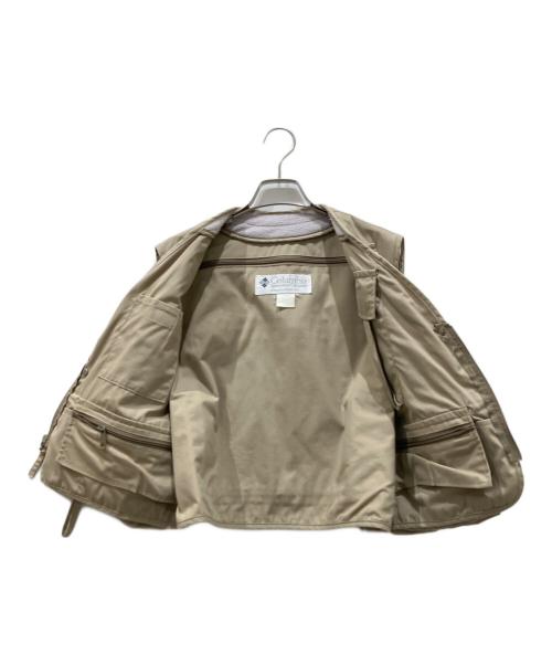 Columbia（コロンビア）Columbia (コロンビア) マルチポケットベスト ベージュ サイズ:表記なしの古着・服飾アイテム