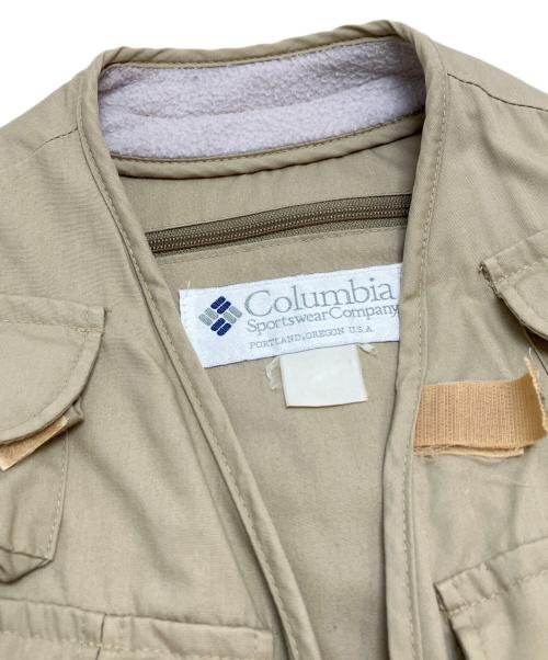 Columbia（コロンビア）Columbia (コロンビア) マルチポケットベスト ベージュ サイズ:表記なしの古着・服飾アイテム