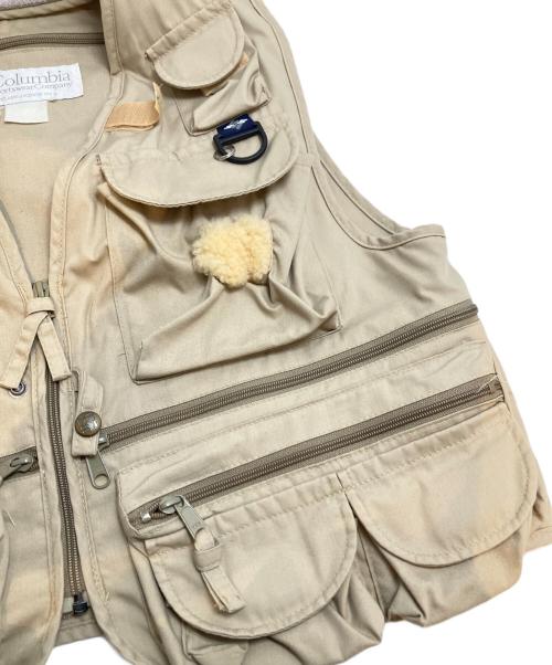 Columbia（コロンビア）Columbia (コロンビア) マルチポケットベスト ベージュ サイズ:表記なしの古着・服飾アイテム