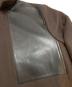 中古・古着 ZARA (ザラ) STUDIO NICHOLSON (スタジオ ニコルソン) パッチレザーコート ブラウン サイズ:M：7000円