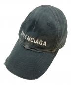 BALENCIAGAバレンシアガ）の古着「キャップ」｜インディゴ