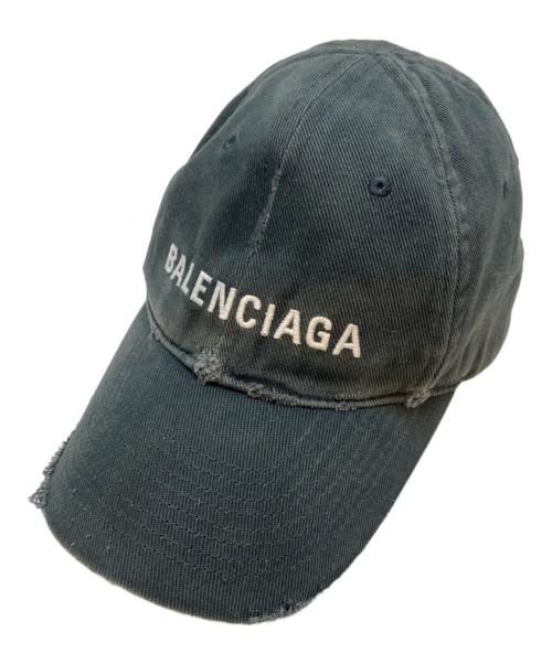 BALENCIAGA（バレンシアガ）BALENCIAGA (バレンシアガ) キャップ インディゴの古着・服飾アイテム