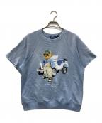 POLO RALPH LAURENポロ・ラルフローレン）の古着「半袖スウェット」｜スカイブルー