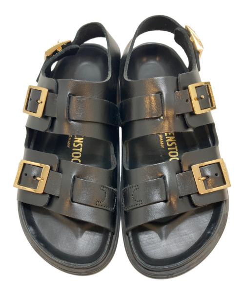 BIRKENSTOCK（ビルケンシュトック）BIRKENSTOCK (ビルケンシュトック) サンダル ブラック サイズ:23cmの古着・服飾アイテム