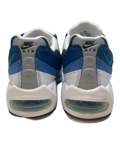 NIKE（ナイキ）NIKE (ナイキ) BIGBUBBLE WHITE/EMERALD GREEN-LAKE BLUE ブルー サイズ:27CMの古着・服飾アイテム