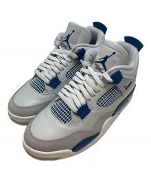NIKE（ナイキ）の古着「Air Jordan 4 Retro インダストリアルブルー」｜グレー
