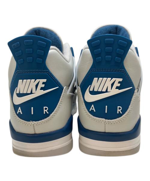 NIKE（ナイキ）NIKE (ナイキ) Air Jordan 4 Retro インダストリアルブルー グレー サイズ:27CMの古着・服飾アイテム