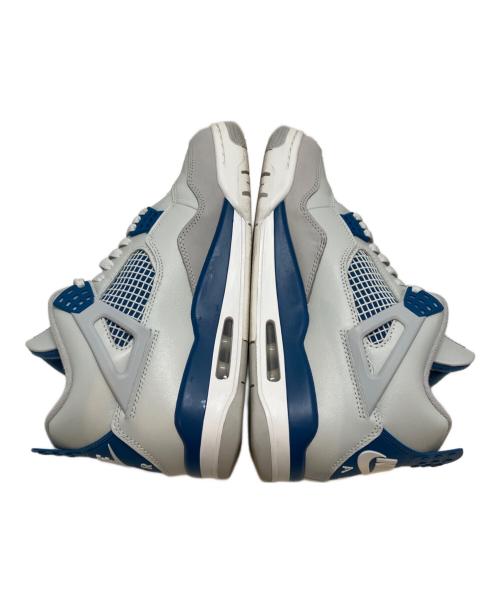 NIKE（ナイキ）NIKE (ナイキ) Air Jordan 4 Retro インダストリアルブルー グレー サイズ:27CMの古着・服飾アイテム